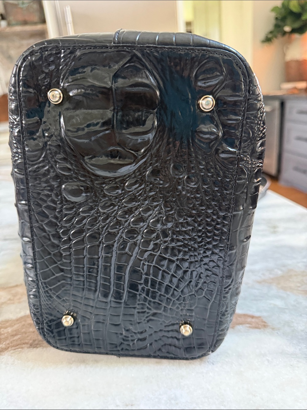 Authentic BRAHMIN Amelia shoulder Bag in Black Melbourne - Picture 8 of 11